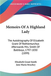 Memoirs Of A Highland Lady