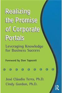 Realizing the Promise of Corporate Portals