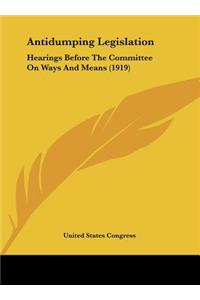 Antidumping Legislation