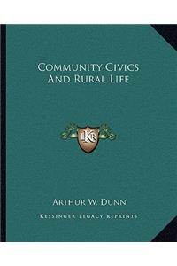 Community Civics and Rural Life