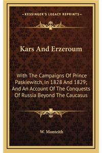 Kars and Erzeroum