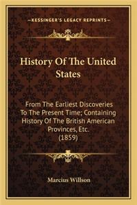History Of The United States