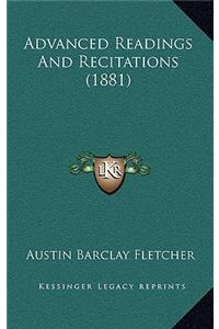 Advanced Readings and Recitations (1881)