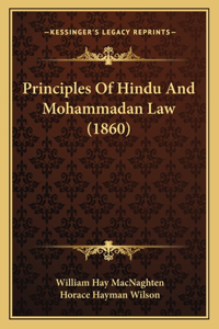 Principles Of Hindu And Mohammadan Law (1860)