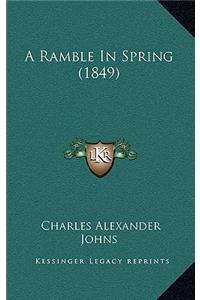 A Ramble In Spring (1849)