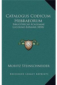 Catalogus Codicum Hebraeorum