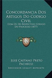 Concordancia Dos Artigos Do Codigo Civil