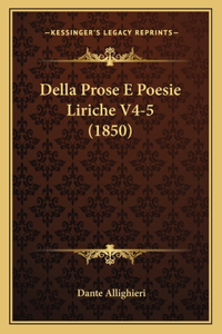 Della Prose E Poesie Liriche V4-5 (1850)