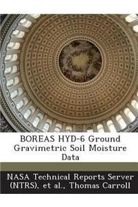 Boreas Hyd-6 Ground Gravimetric Soil Moisture Data