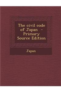 The Civil Code of Japan