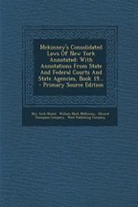 McKinney's Consolidated Laws of New York Annotated