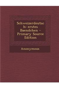 Schweizerdeutsch