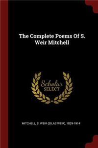 The Complete Poems of S. Weir Mitchell