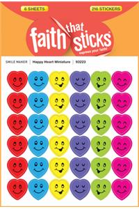 Happy Heart Miniature - Faith That Sticks Stickers