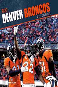 Denver Broncos 2023 12x12 Team Wall Calendar