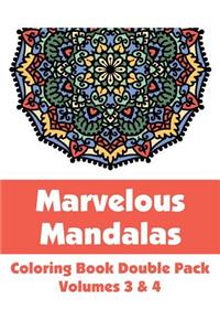 Marvelous Mandalas Coloring Book Double Pack (Volumes 3 & 4)