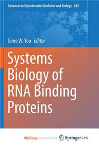 Systems Biology of RNA Binding Proteins