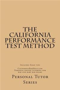 The California Performance Test Method