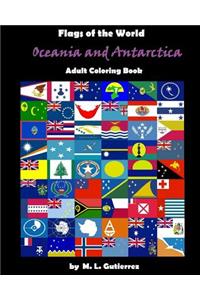 Flags of the World Series (Oceania and Antartica), adult coloring book