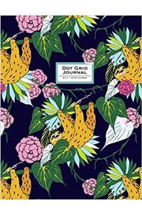 Sloth Orange & Indigo Blue Journal (Sloth Journal)