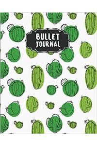 Bullet Journal Cactus Green Dotted Journal: Bullet Journal / Notebook: Volume 2