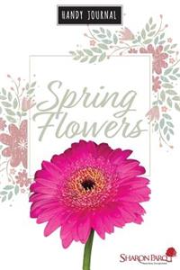 Spring Flowers Handy Journal