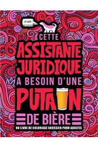 Cette assistante juridique a besoin d'une putain de bière