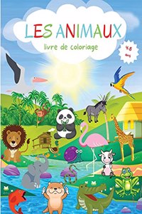 Animaux Livre de Coloriage