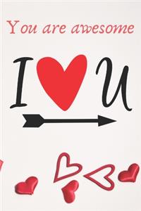 Love Notebook for Cute Lovers - I LOVE YOU