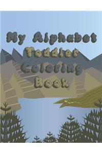 My Alphabet Toddler Coloring Book