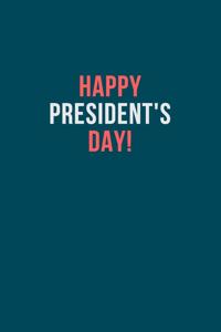Happy president's day!