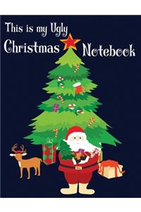 This is my ugly Christmas notebook