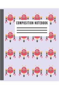 Wide Ruled Composition Notebook