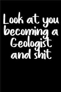 Look at you becoming a Geologist and shit notebook gifts