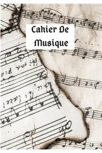 Cahier de musique