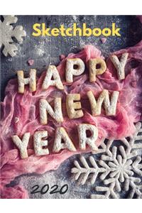 Happy New Year 2020 Sketchbook