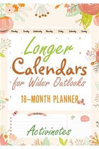 Longer Calendars for Wider Outlooks - 18-Month Planner