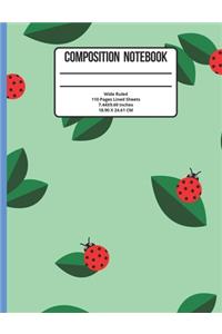Composition Notebook Wide Ruled