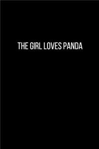 The Girl Loves Panda