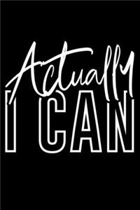 Actually I can