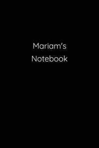 Mariam's Notebook