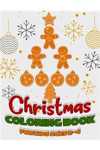 Christmas Coloring Book for Kids Ages 2-4