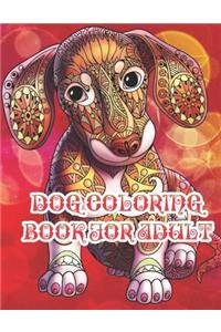 Dog Coloring Book for Adult