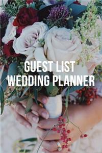 Guest List Wedding Planner