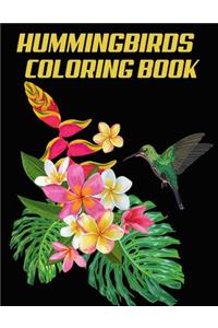Hummingbirds Coloring Book