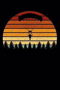 Fallschirmspringer Notizbuch