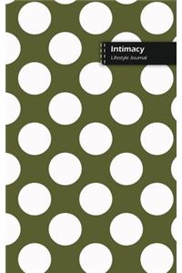 Intimacy Lifestyle Journal, Blank Write-in Notebook, Dotted Lines, Wide Ruled, Size (A5) 6 x 9 In (Dump Green)