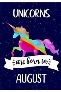 Unicorns are Born in August