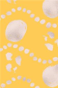 Cute Pattern Rose Gold Sketchbook 7