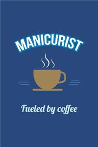 Manicurist Fueled by Coffee Journal, Graph Paper